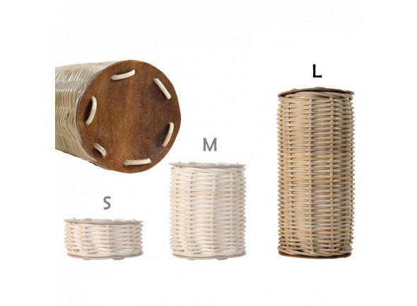 Terre Shaker Rattan Calabash L Terre Shaker Rattan Calabash L